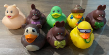 New Set of 8 Rubber Duckies