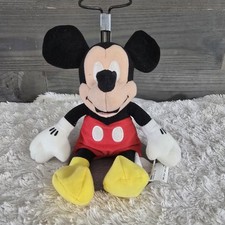 The Disney Store Exclusive 2001 Mickey Mouse 9" Plush Soft Toy Stuffed Animal