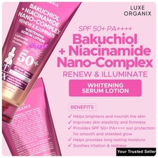 Luxe Organix Niacinamide + Bakuchiol Nano-Complex Lozione Siero (200ml)