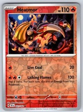 Heatmor - 031/162 Temporal Forces - Reverse Holo - Common - NM/M - Pokemon