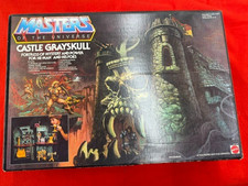 Original 1981 Masters of the Universe Castle Grayskull With Box MOTU READ