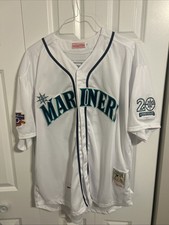 Ken Griffey Jr Seattle Mariners 1997 White Mi...