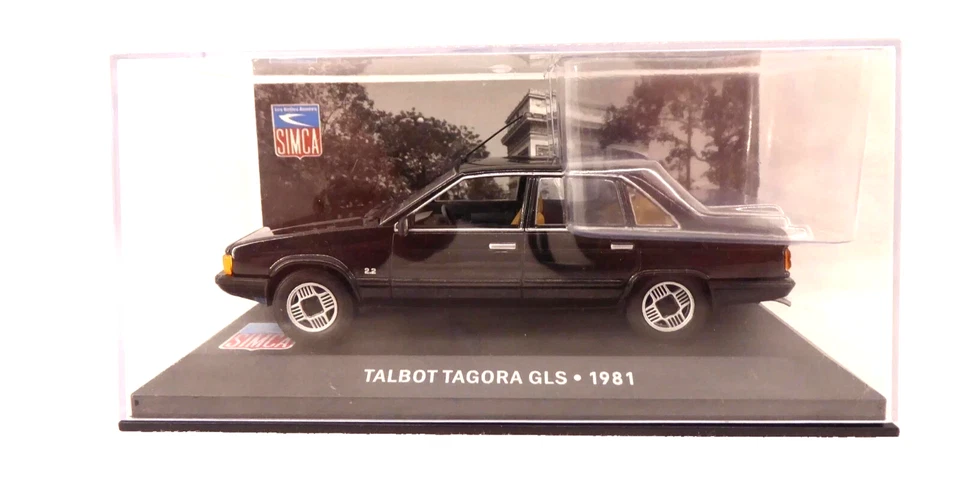 TALBOT TAGORA GLS 1981 NOIR / BLACK - IXO / ALTAYA - 1/43 - Photo 3/3