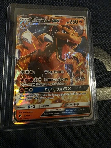 Charizard GX 20/147 Sm-Burning Shadows Holo