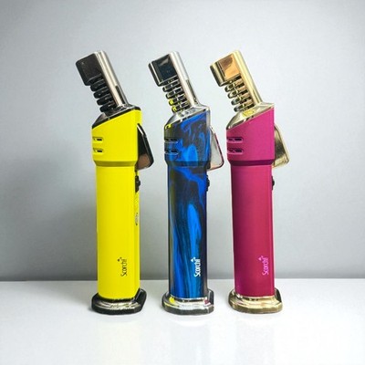 Scorch Torch 61675   6.5  Single Flame Refillable Butane Torch Lighter