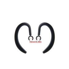 Earhooks Ear Hook Silicone Protect Case Anti-Lost Clamp Holder Retractable 2pcs