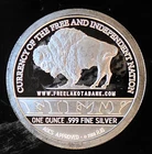 2008 Lakota Bank Mint Indian Currency Rare Vt Bullion-0.999 Silver 1 Oz Art Coin