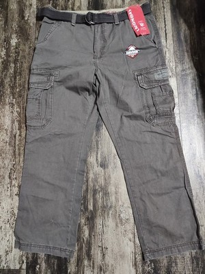 Unionbay Cargo Pants Survivor Style # Y35HE3D Gray Belted Size 36x30