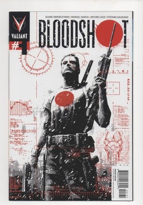 Valiant Comics Bloodshot #1 David Aja 1:20 Variant Cover NM/M