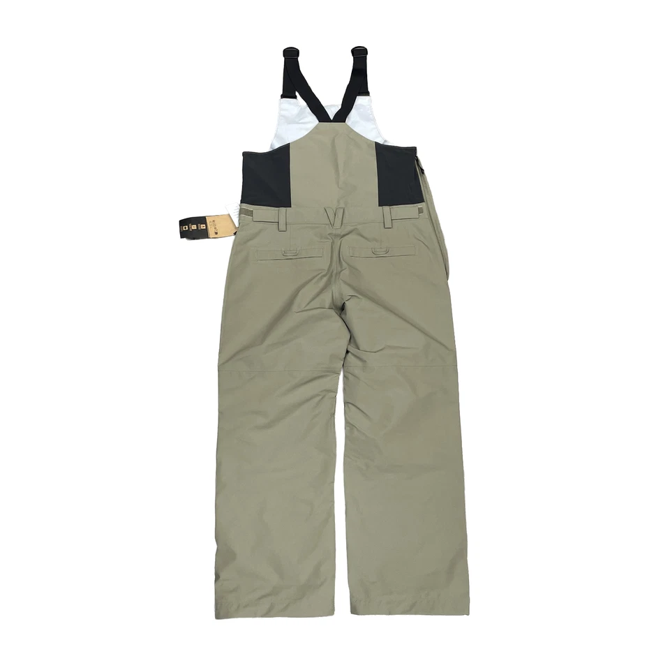 Nuevos pantalones de nieve con tirantes negros talla mediana para hombre 2026 Vans MTE Deep Daze 3L Foto 2 de 4