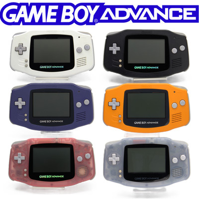 Nintendo Game Boy Advance Konsole AGB-001, aufbereitet, verschiedene Farben, GBA