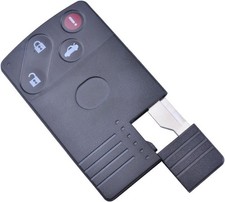 Replacement Keyless Remote Fob Key Shell Case Fit For Mazda Black