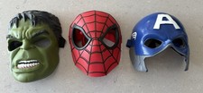Hasbro Marvel Kids  Masks-Captain America, Hulk and Spiderman