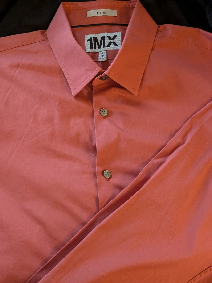 express orange dress shirt Express Orange Dress Shirts for Men for sale
