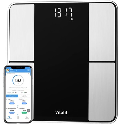 Smart Body Fat Weight Scale for Body Composition Monitors, Weighing Professio...