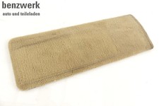 Mercedes W124 Teppich Mittelkonsole creme beige ORIGINAL ✔️