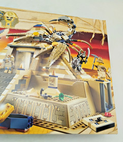 LEGO 7327 Scorpion Pyramid MISB NEW Pharaoh's Quest Egypt Pyramid EOL RARE