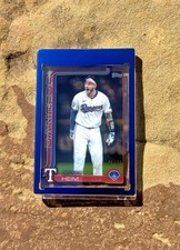2025 Topps Series 1 Jonah Heim #51 Clear Acetate /10 Texas Rangers Rare SSP