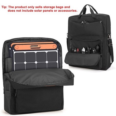 2 Solar Panel Storage Bag Travel Carrying Case for Jackery SolarSaga 100W 200W
