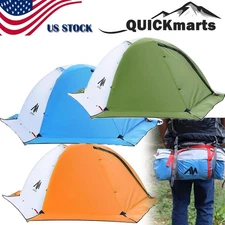 Ultralight 4 Season Backpacking Camping Tent 2 Person Winter Hiking Tent