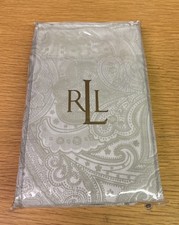 Ralph Lauren KING Pillow Sham Paisley Suite Pale Green Sage NEW