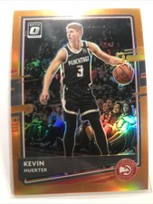 Kevin Huerter 2020-21 Donruss Optic #18 ORANGE HOLO PRIZM SP HAWKS /199