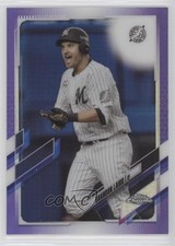 2021 Chrome NPB Nippon Professional Baseball Purple Refractor Brandon Laird 10wc