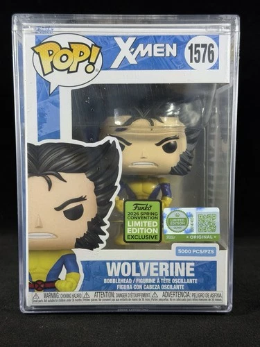 Funko POP! X-Men Wolverine #1576 LE 5000 Pieces ECCC 2026 Shared In Protector