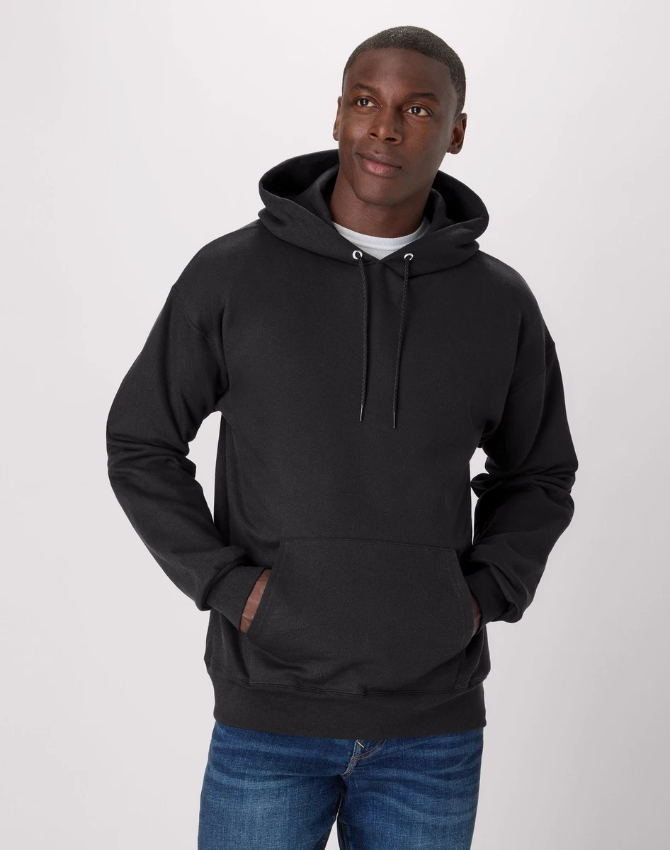 Hanes Sudadera con capucha de algodón pesado para hombre