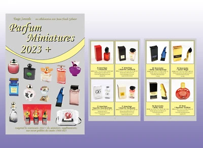 Parfumminiatures / Parfum Miniatures 2023 livre pour la collection miniatures - Photo 1/4