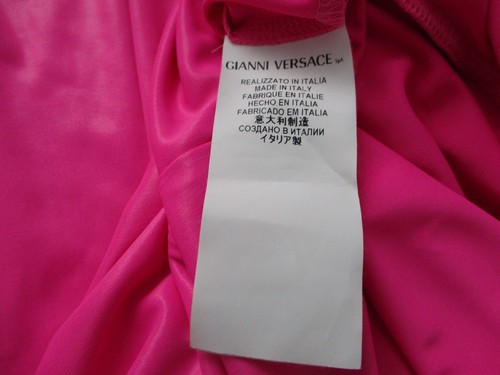 Gianni Versace-Versus neon pink Sexy Dress size 44 - Picture 8 of 12
