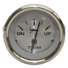Teleflex Boat Trim Gauge 70713F | Suzuki Sterling Silver 2 Inch