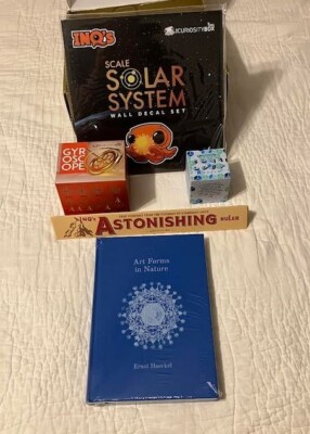 Curiosity Box- Vsauce-Legacy Edition -STEM-AIG -T-Shirt L- Gift Idea-NIB