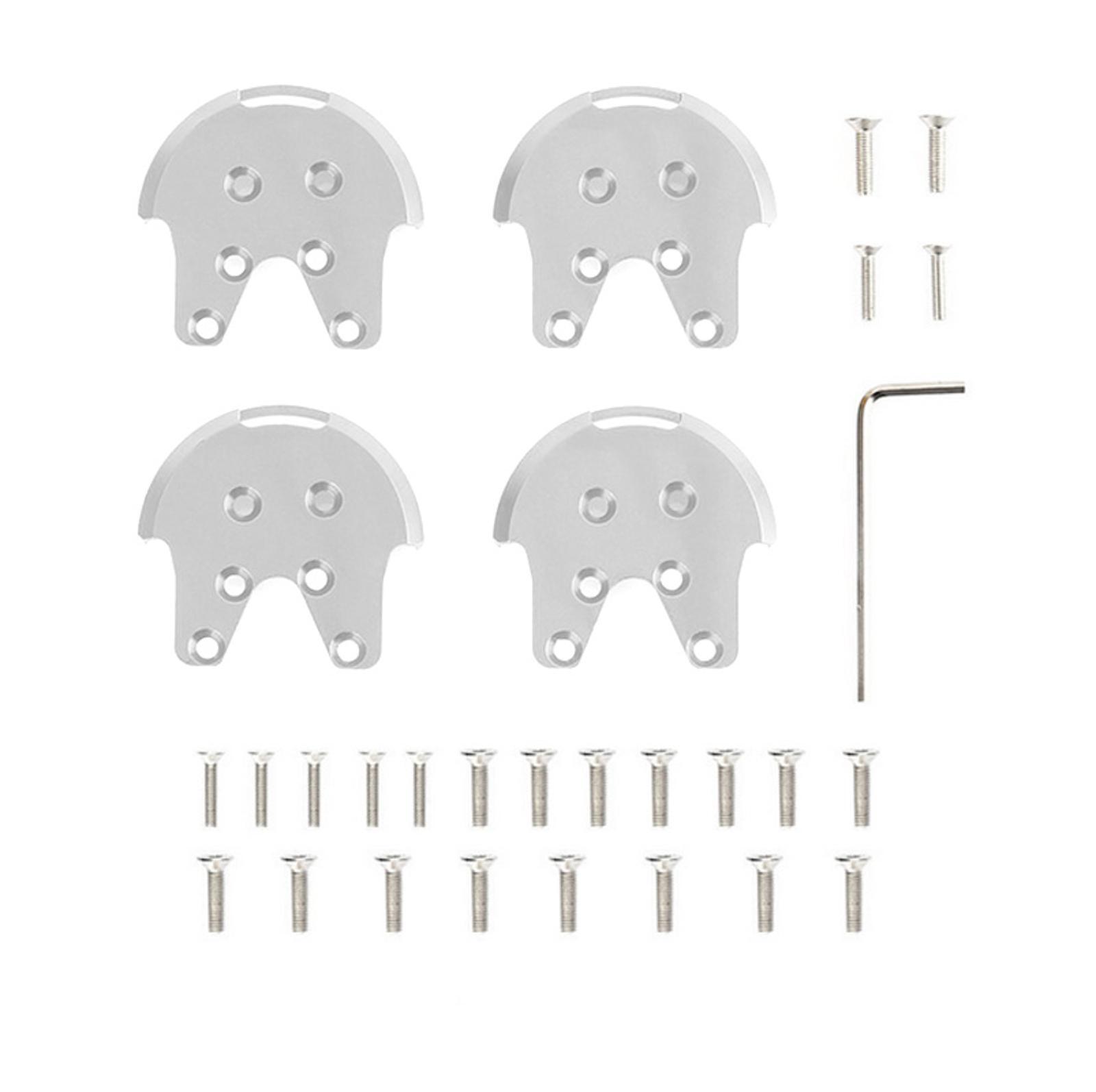 4pcs Alloy Motor Mount Base Protective Plate Kit For DJI Phantom 3 /2 Drone