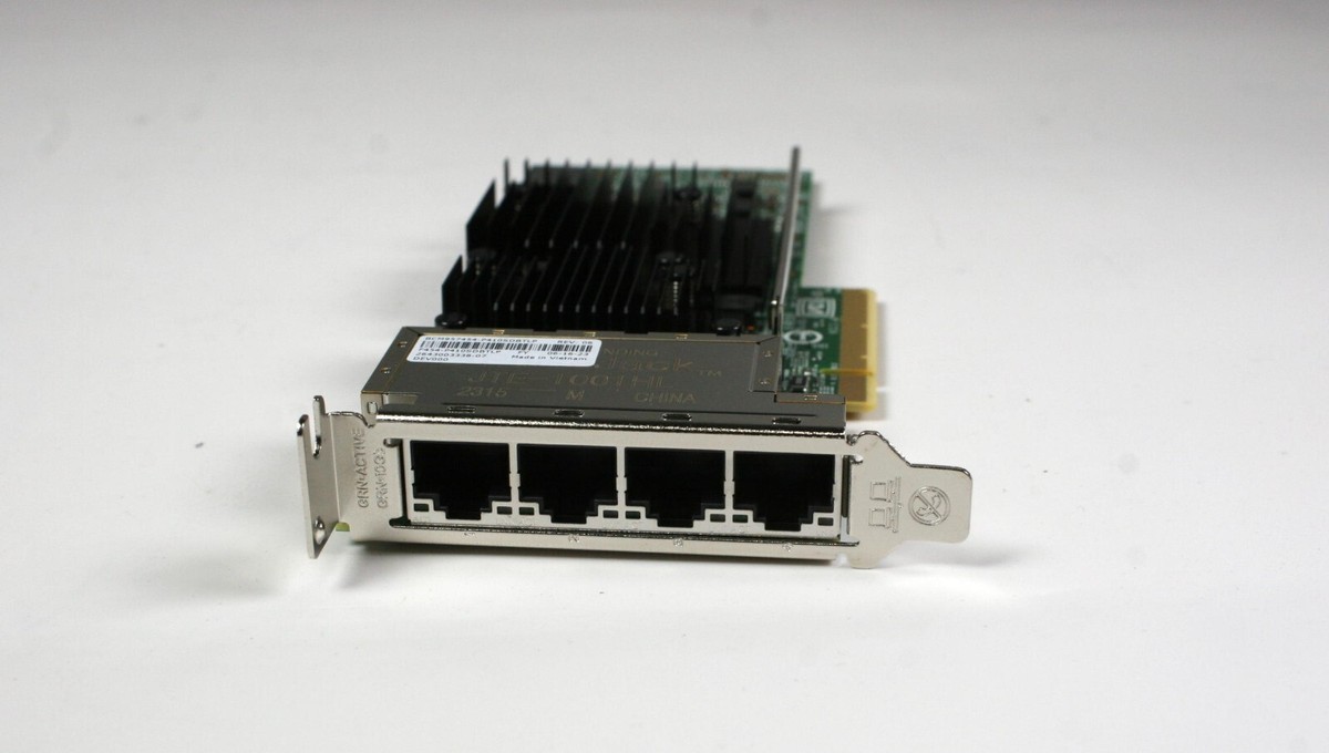 Dell Broadcom BCM957454 Quad Port/4x 10GbE Base-T RJ45 PCIe LP/HH
