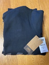 Vans Black/Gray Zip Up Hoodie Youth Medium New With Tags.