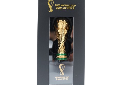 Official Licensed FIFA World Cup Qatar 2022 Miniature Ornament 7cm Square Base - Picture 8 of 8