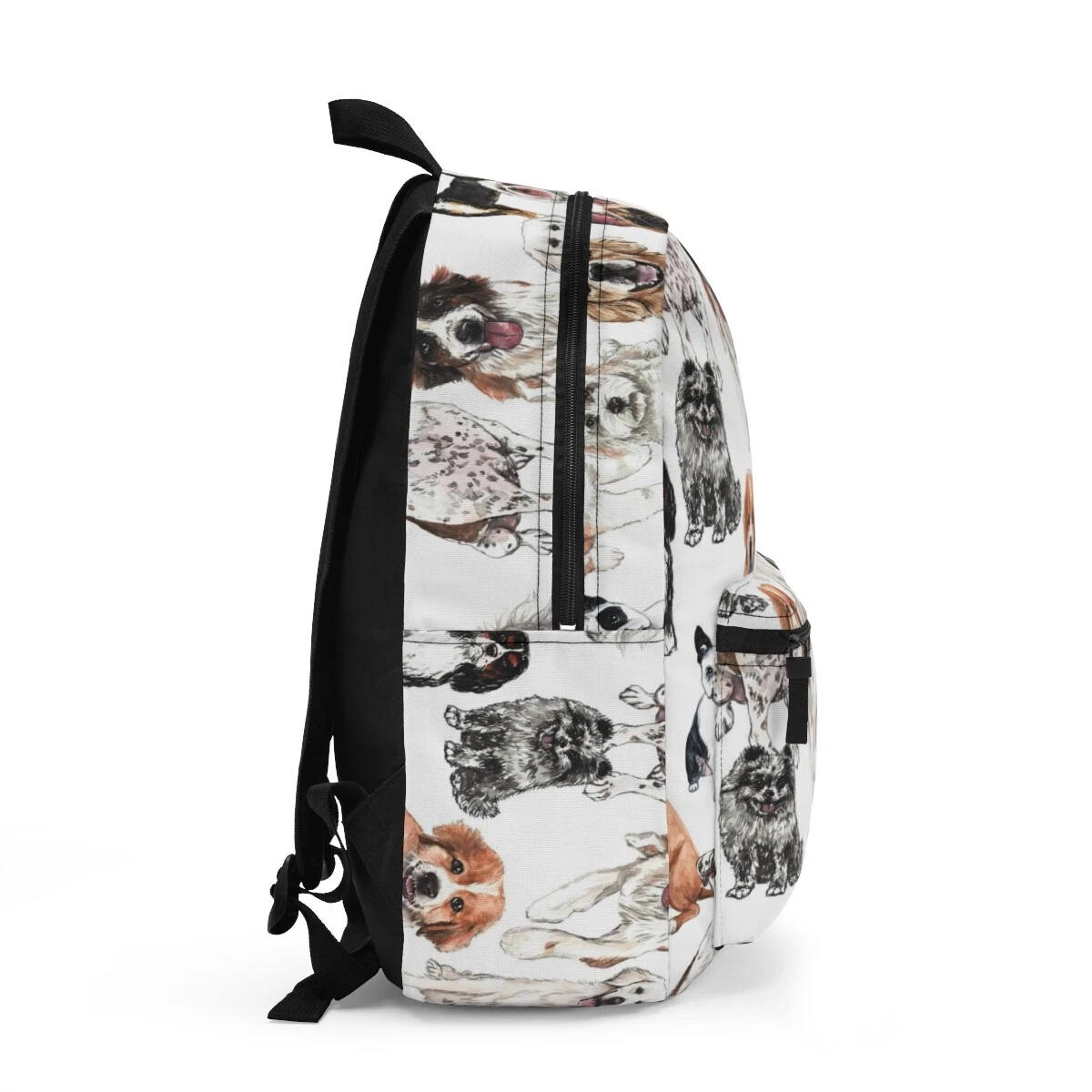 Dog Pattern Backpack, Backpack for Kids, School Bag