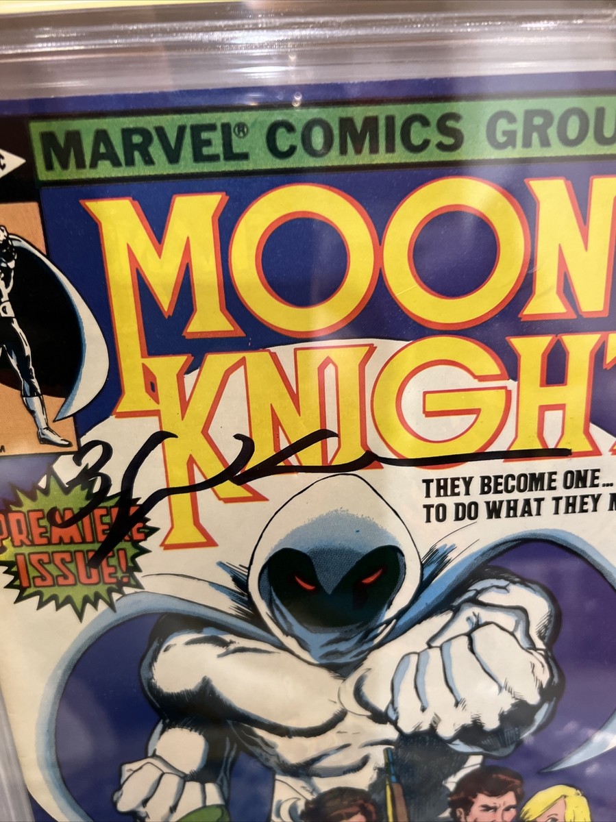 Moon Knight #1 CGC 9.2 Signed by Bill Sienkiewicz, 1st Appearance