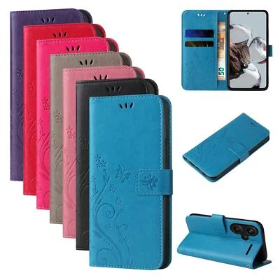 LBH TEC-EXPERT Handyhülle für Xiaomi Redmi Note 14 13 12 11 10 9 8 Pro Pro+ 5G Blumen Flip Case