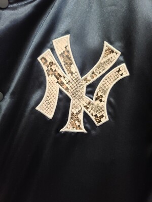 Kith For M.L.B New York Yankees Gorman Varsity Jacket Navy Size
