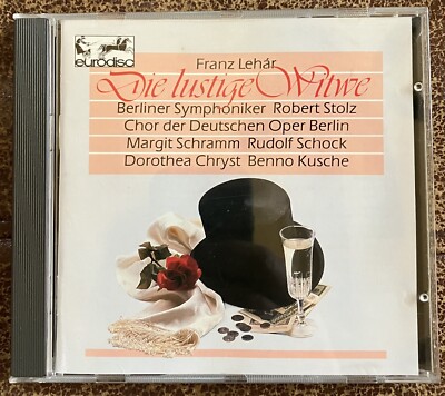Franz Lehar - Die Lustige Witwe (The Merry Widow) CD - Robert Stolz 