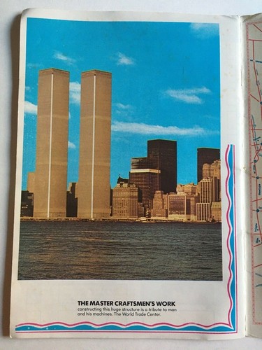 Guía pictórica de Nueva York 1978 World Trade Center Torres Gemelas Mapas de área raros - Imagen 3 de 6