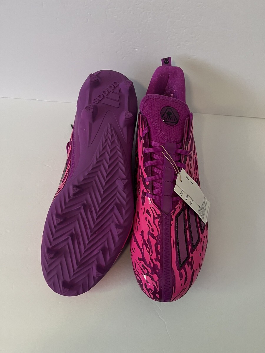 adidas Adizero 12.0 Poison Football Cleats Fuschia Pink  display picture 2