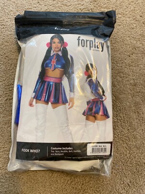 Fook Who Forplay Women's Costume New with Tags 551520 Medium/Large