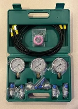 Hydraulic Pressure Test Kit for Excavator parts, Diagnostic Tool 25/40/60 Mpa