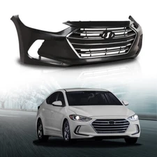 Fit For 2017 2018 Hyundai Elantra LE SE Complete Front Bumper Cover Body Kit