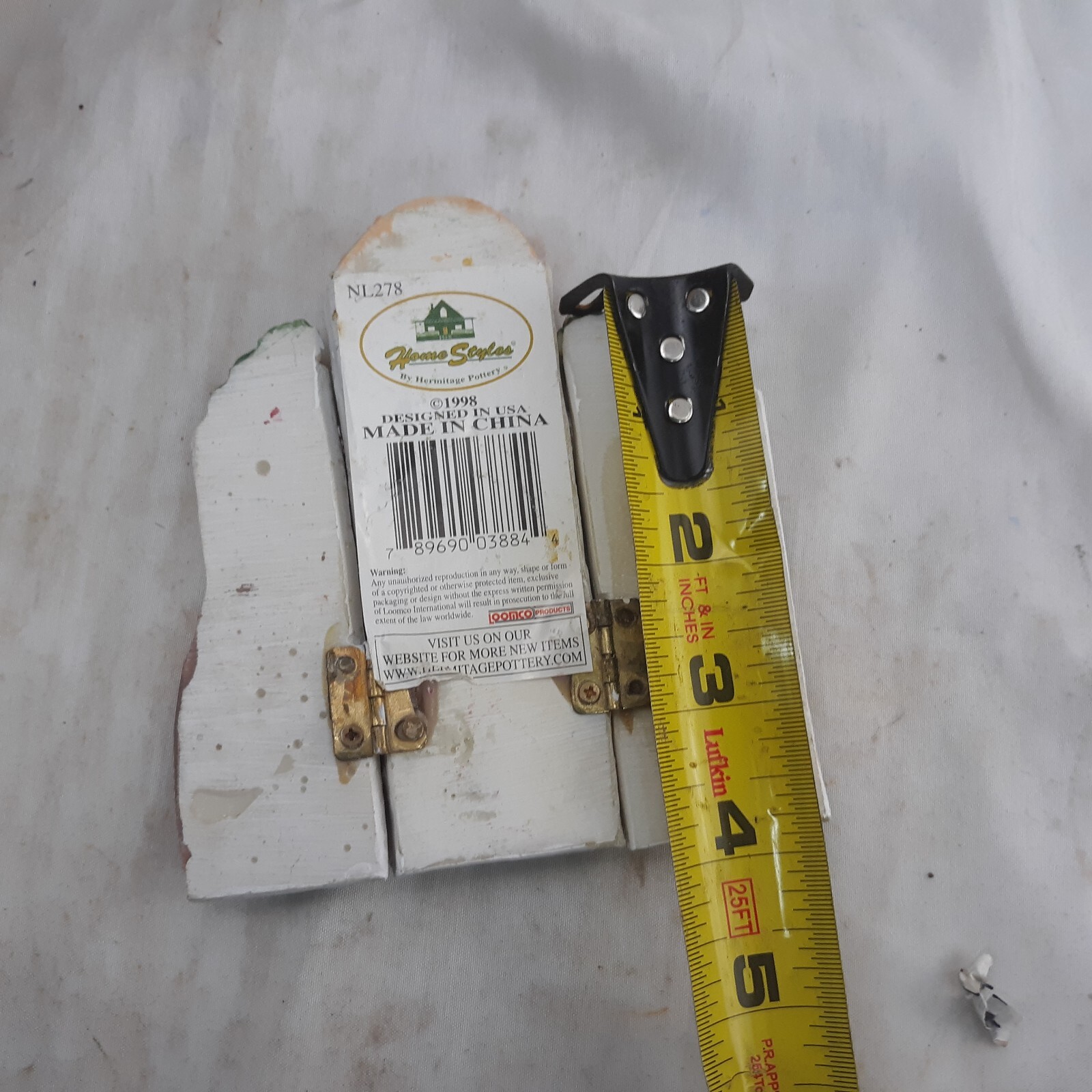 Lot of 4 Decorative Resin Garden Fence Plaques – Sunflower Cottage Spring Decor