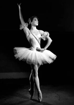 Famous Russian Ballet Dancer Ballerina Ekaterina Maximova 1960 2 Old Photo