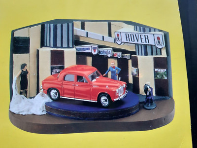Vanguards 1/43 Scale CD1002 - Rover 100 Earls Court Diorama - Heather Brown